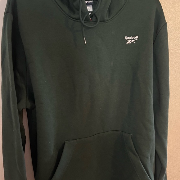 Reebok Fleece forest Green Hoodie - Picture 3 of 7